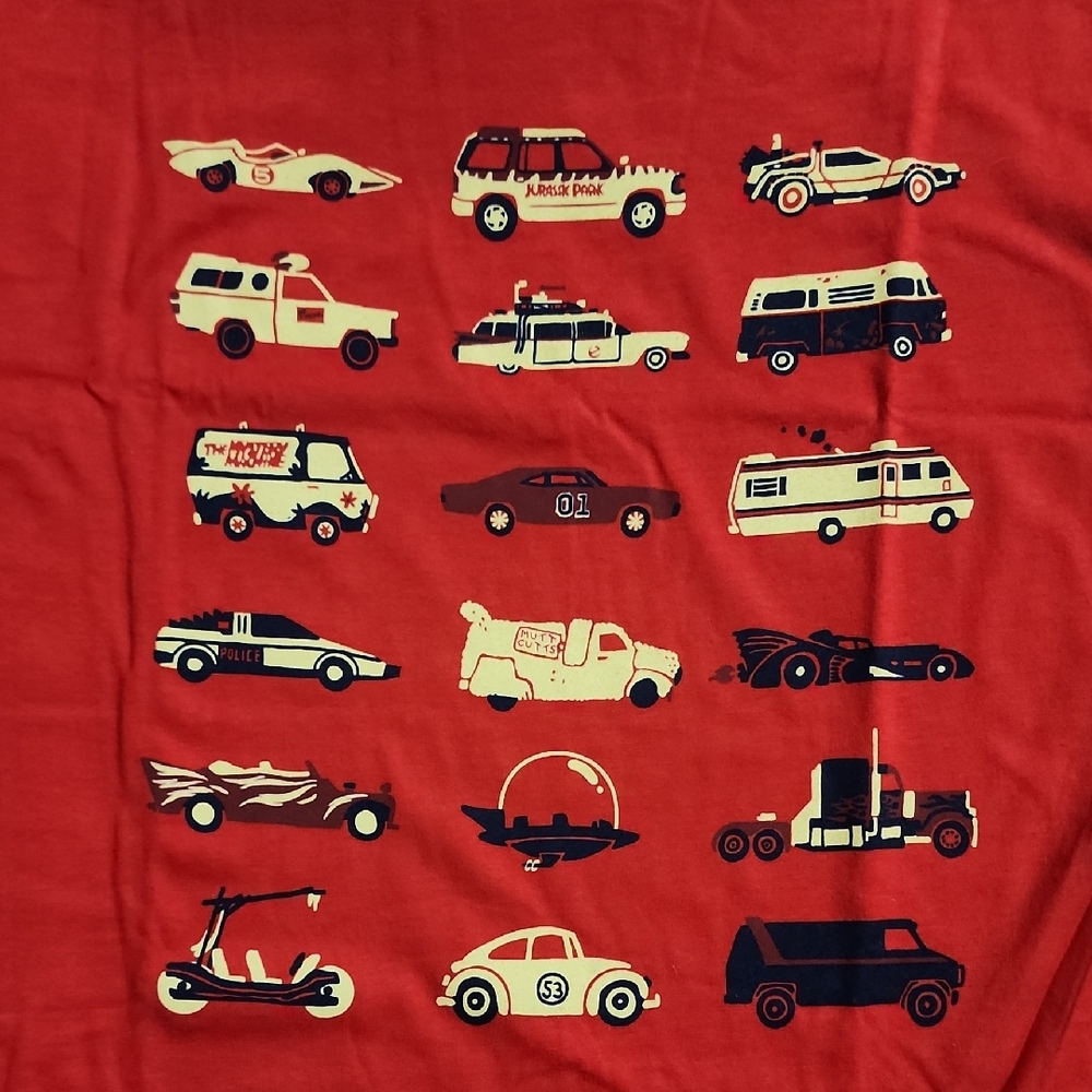 Kids' Red Toy Car T-Shirt
